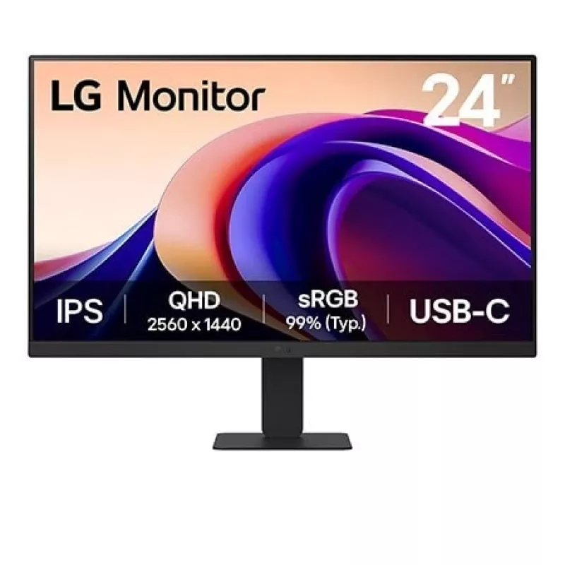 LG 24U631A-B monitor per computer 60,5 cm (23,8