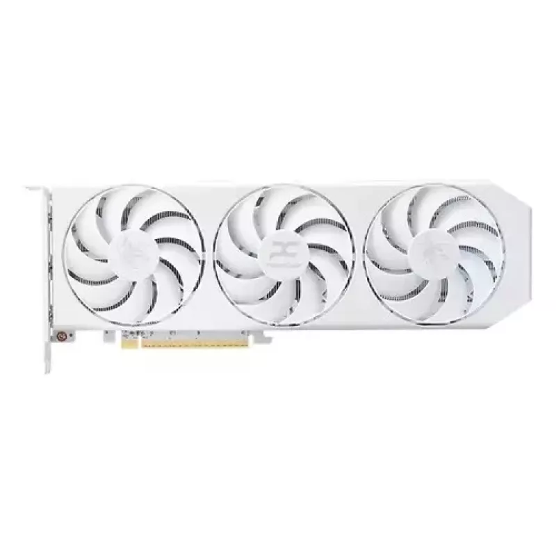 PowerColor Hellhound Radeon RX 9060 XT 16GB GDDR6 bianco