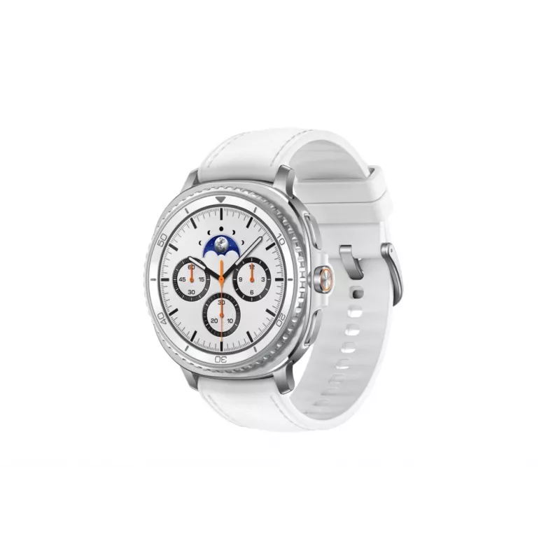 Smartwatch Samsung Galaxy Watch 8 Classic 46 mm argento — 3,3 cm AMOLED, 4G, 64 GB, 445 mAh
