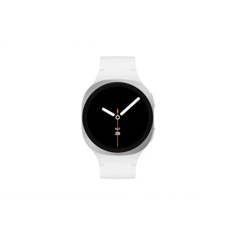 Samsung Galaxy Watch 8 3,3 cm (1,3 inch) AMOLED 40 mm digitale 438 x 438 pixel touchscreen argento Wi-Fi GPS (satellitare)