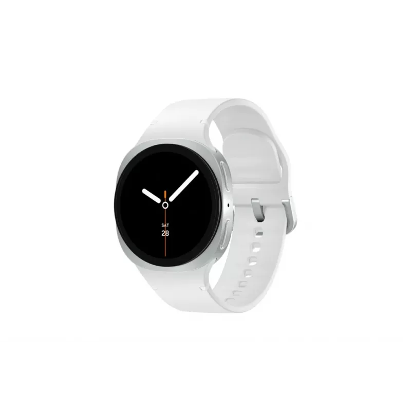 Samsung Galaxy Watch 8 3,3 cm (1,3 inch) AMOLED 40 mm digitale 438 x 438 pixel touchscreen argento Wi-Fi GPS (satellitare)