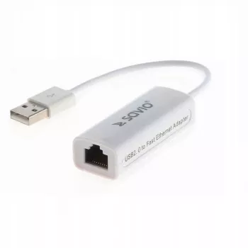 Savio CL-24 - Adattatore di rete - USB 2.0 - 10/100 Ethernet X 1