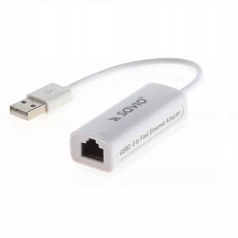 Savio CL-24 - Adattatore di rete - USB 2.0 - 10/100 Ethernet X 1
