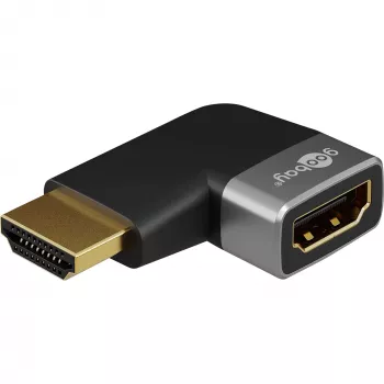 Pro Plus - Adattatore HDMI angolare 90° verticale - nero