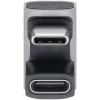 Adattatore USB-C Goobay 180° a U USB4 - connettore maschio su connettore femmina (74445)