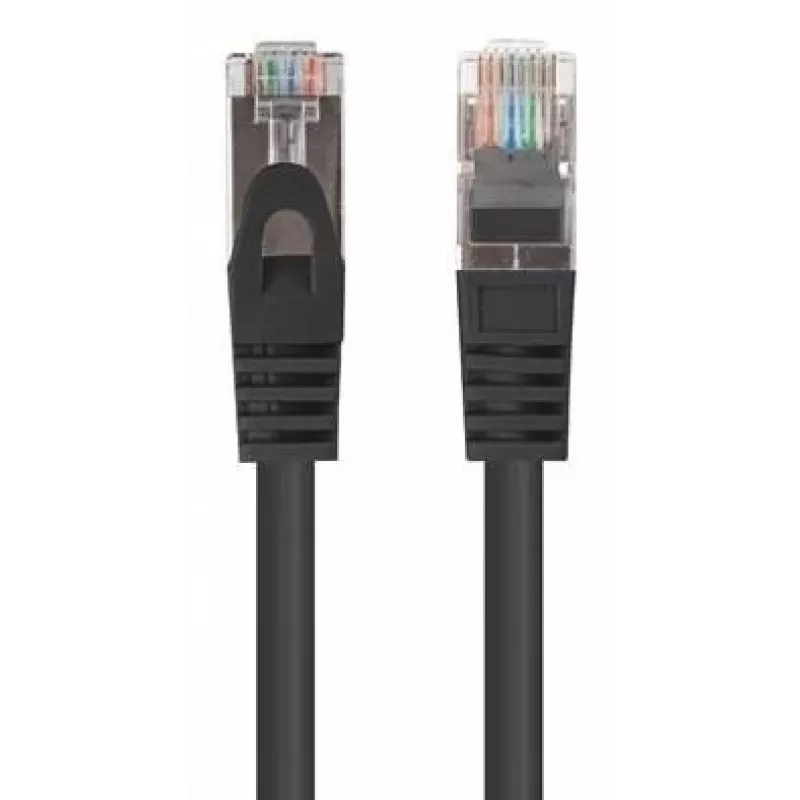 Lanberg PCF6-20CC-0150-BK Cavo patch Cat.6 F/UTP, 1,5 m, nero, confezione da 10
