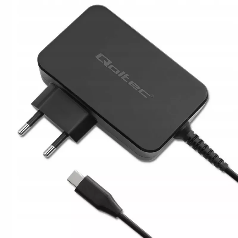 Alimentatore GaN QOLTEC 52387 90W 1x USB‑C 5–20V