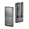 Powerbank 10000mAh P76K 22,5W 4 uscite di ricarica due cavi