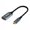 Savio Adattatore USB-C (M) HDMI (f), 4K, 60Hz, alluminio, AK-78