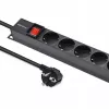 Qoltec PDU in alluminio per RACK | 16A | 16 x Schuko | verticale | 1,8 m