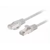 Patch cable CAT.6 FTP 1M grigio testato Fluke Lanberg confezione da 10