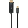 Cavo Goobay USB-C a HDMI 4K a 60 Hz 1 m nero - connettore maschio> HDMI (75696)
