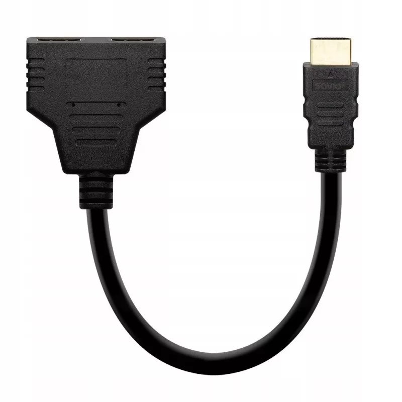 Splitter video HDMI Savio AK-77 60Hz nero