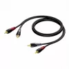 Cavo audio Procab 1KPCL084 — 2x Cinch maschio su 2x Cinch maschio, 3 m