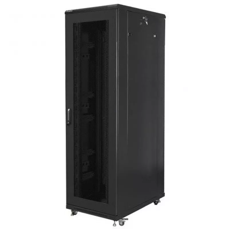 Lanberg | armadio rack indipendente 19 pollici 42U/800x1000 (Flat Pack) | FF01-8042-12B | nero