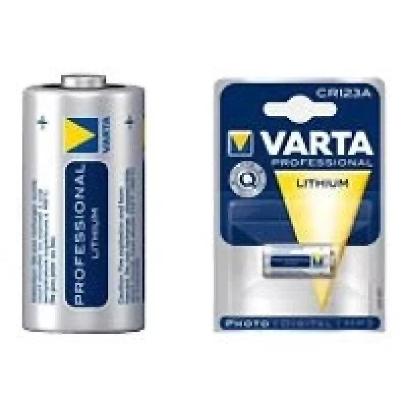 Varta Lithium CR123A 3V 1600mAh batteria per fotocamera