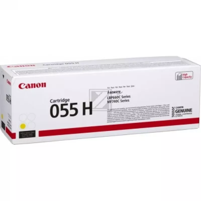 Cartuccia toner Canon CRG-055HY 5,9K pagine giallo