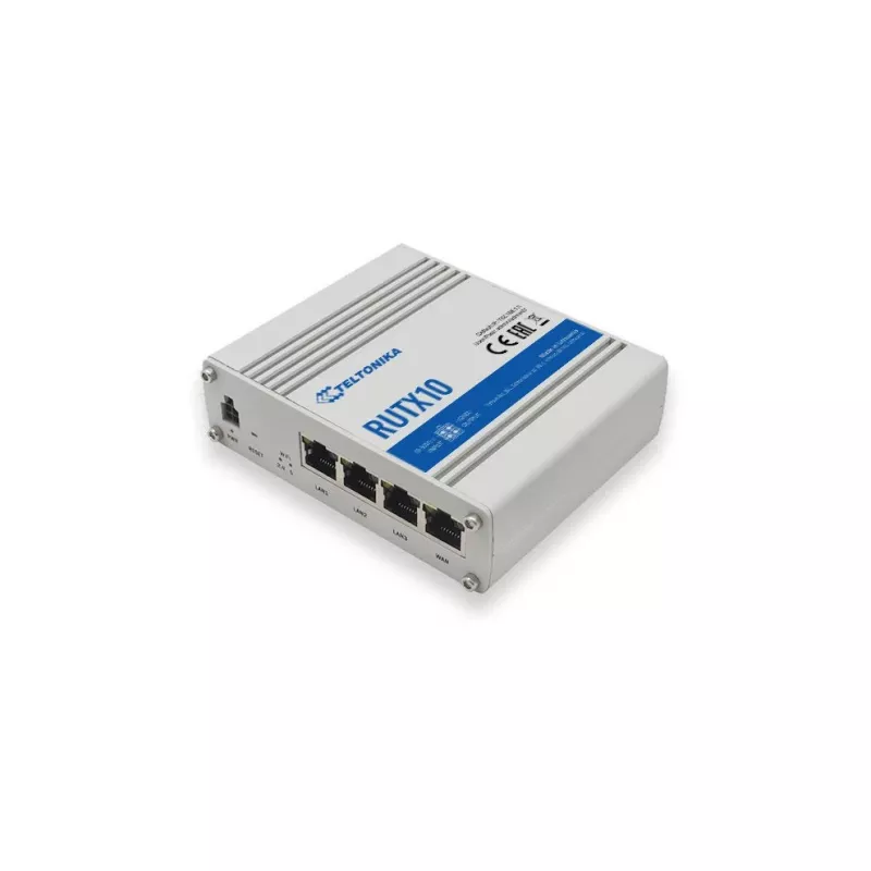 Teltonika RUTX10 Router wireless Gigabit Ethernet Dual-Band (2,4 GHz / 5 GHz) bianco