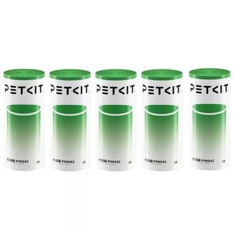 Sacchetti per rifiuti per lettiere automatiche per gatti PETKIT compatibili con PURA MAX, PURA MAX 2, PUROBOT MAX PRO — Steel