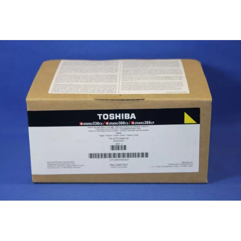 Toshiba 6B000000927/T-FC338EYR toner giallo Return Program 6K pagine F