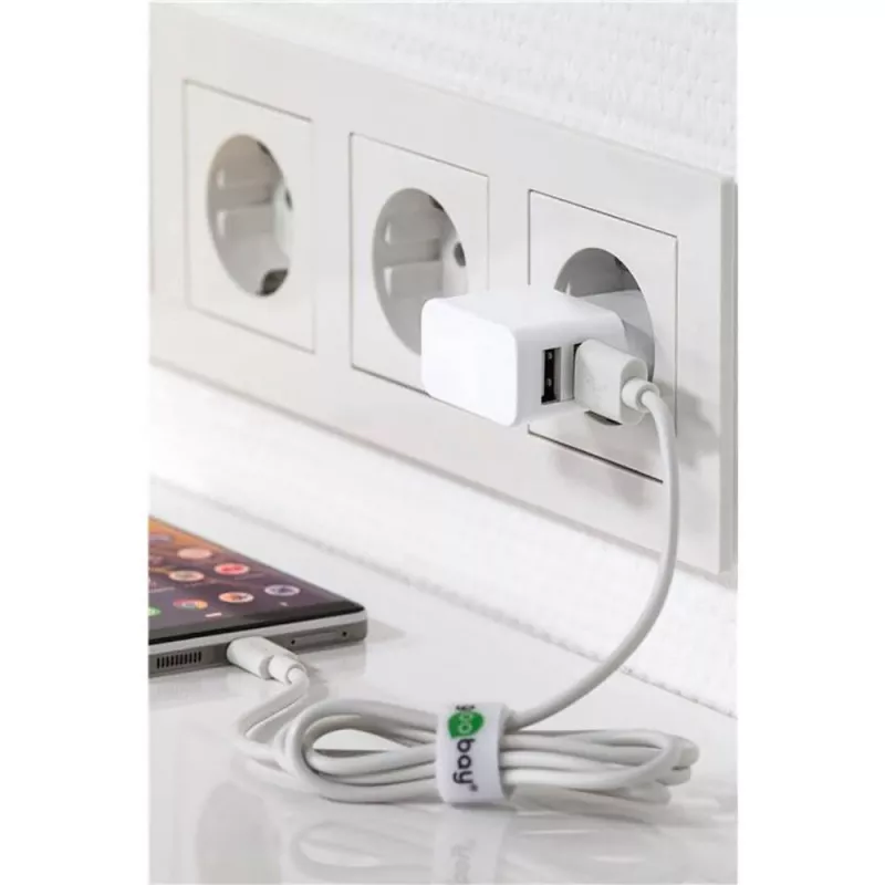 Goobay 44952 caricabatterie per dispositivi mobili interno bianco (44952)