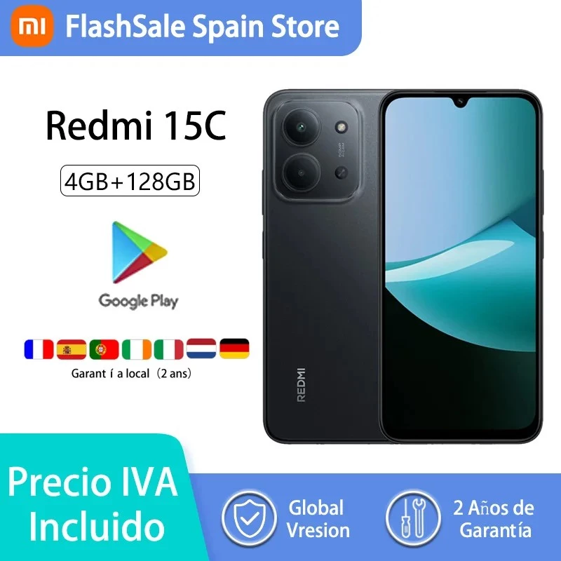 Xiaomi Redmi 15C 4G Smartphone 6,9