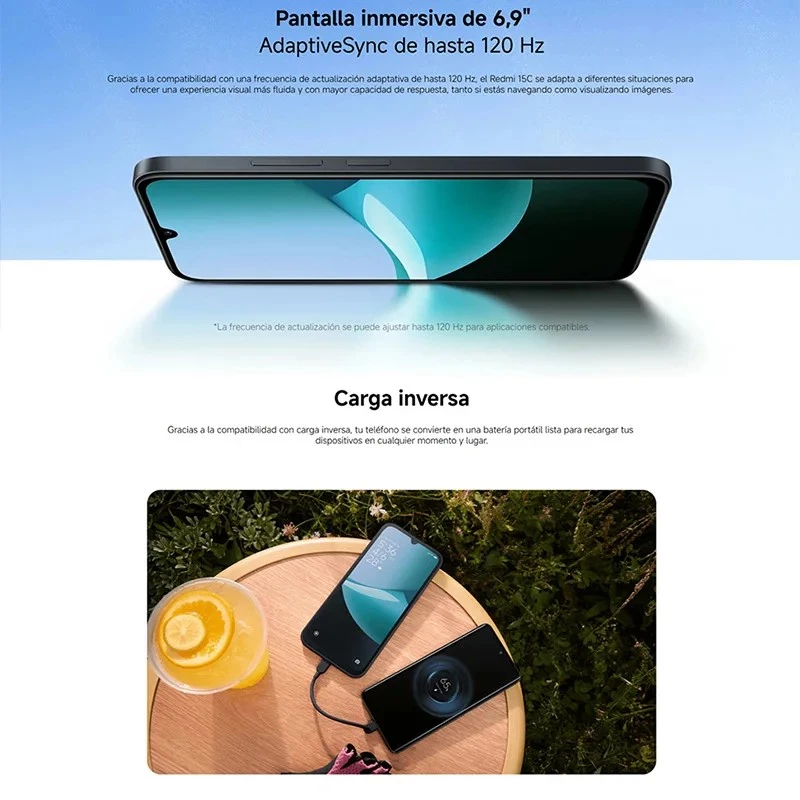 Xiaomi Redmi 15C 4G Smartphone 6,9