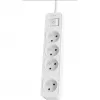 Prolunga Philips Phil-CHP2144W/60 1,5 m, 4 prese AC, bianco