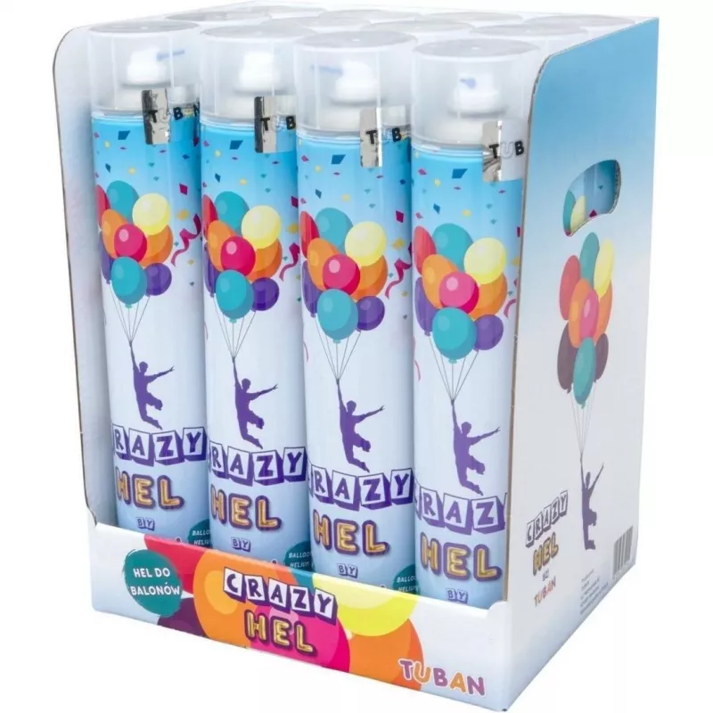Tuban CRAZY HEL Helium 12 pezzi confezione TU3294