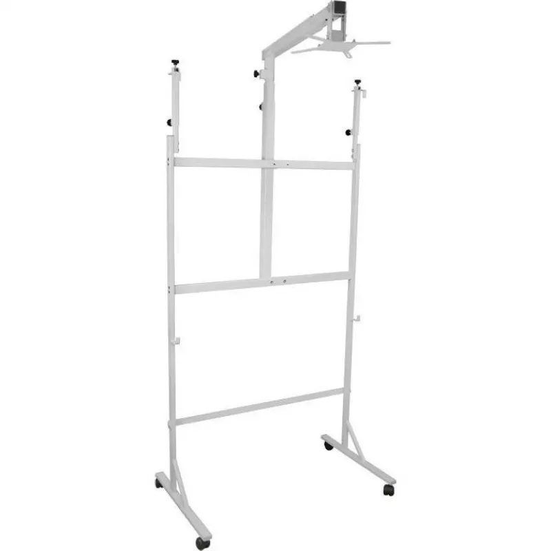 Avtek carrello per lavagna interattiva - acciaio (tavolo), supporto per proiettore, bianco
