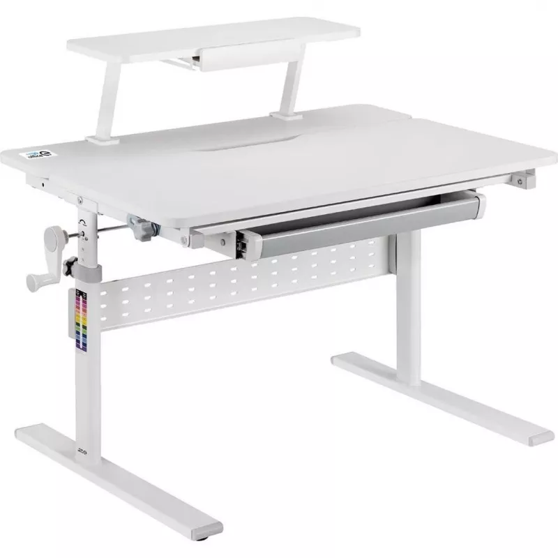 Scrivania per bambini Ergo Office ER-483 — regolabile in altezza compatta