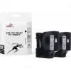 TB Print TBTD-45013 nastro per etichette per DYMO, 12 mm x 7 m, nero su bianco, 2 pz.