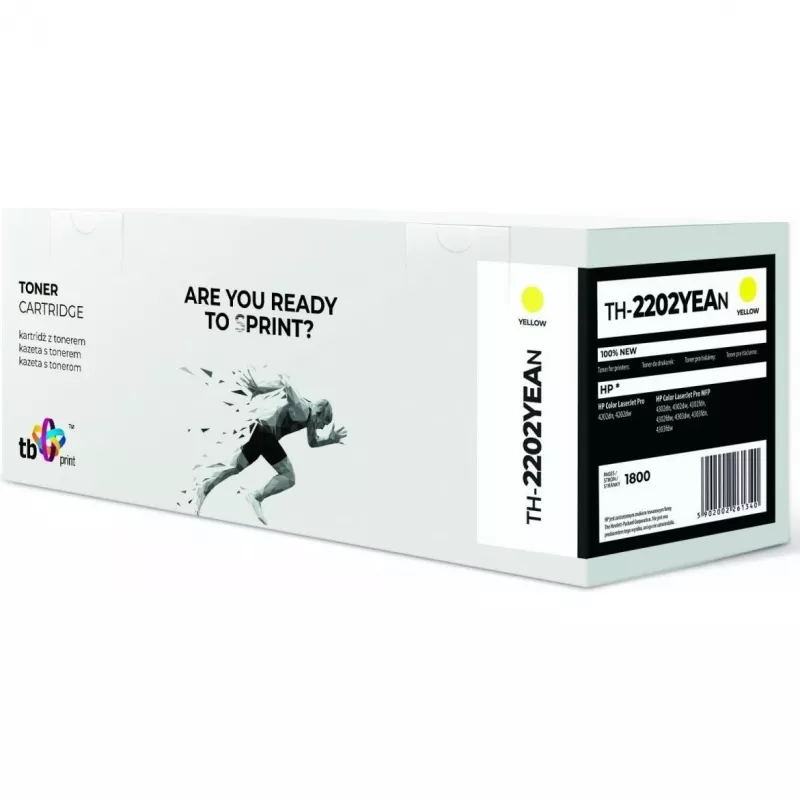 Stampa Toner per HP Color LaserJet Pro 4202 W2202A TH-2202YEAN