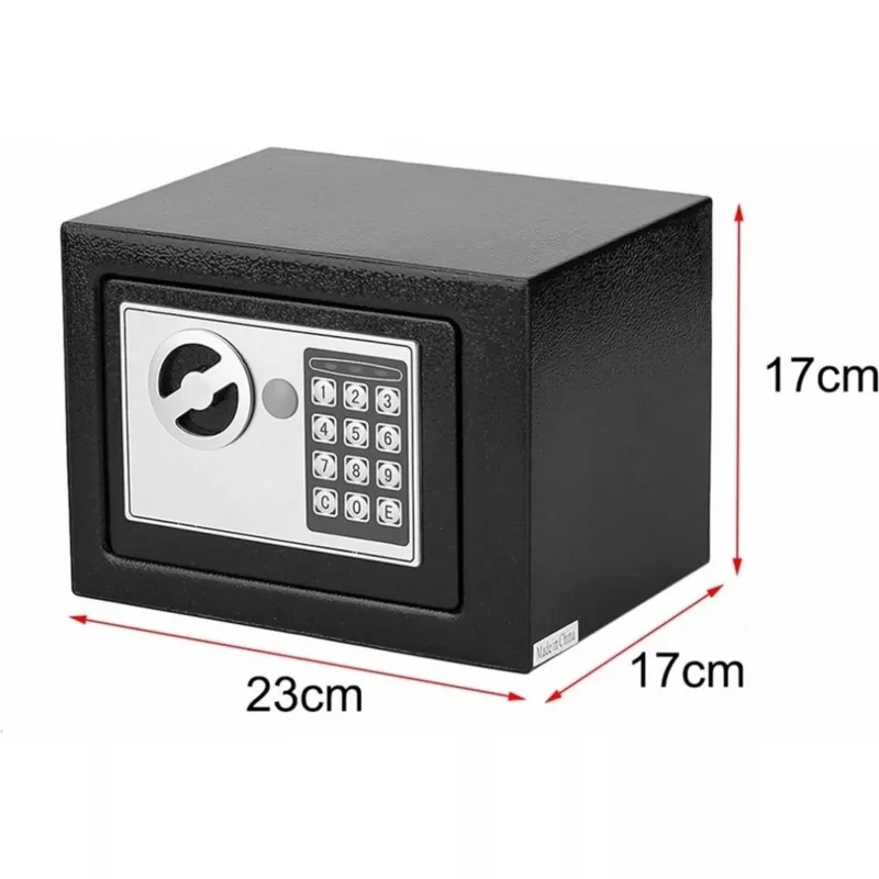 Cassaforte elettronica Extralink Home S-406 con codice digitale e chiavi