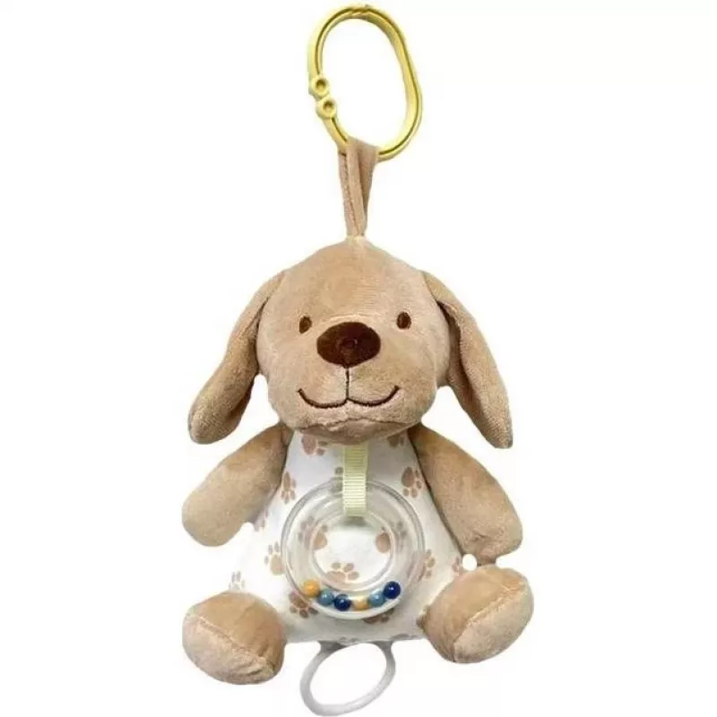 Carillon TULILO 9387 cane beige 18 cm giocattolo musicale in peluche