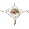 Peluche TULILO Milly beige cane 25x25 cm ciuccio morbido per neonati
