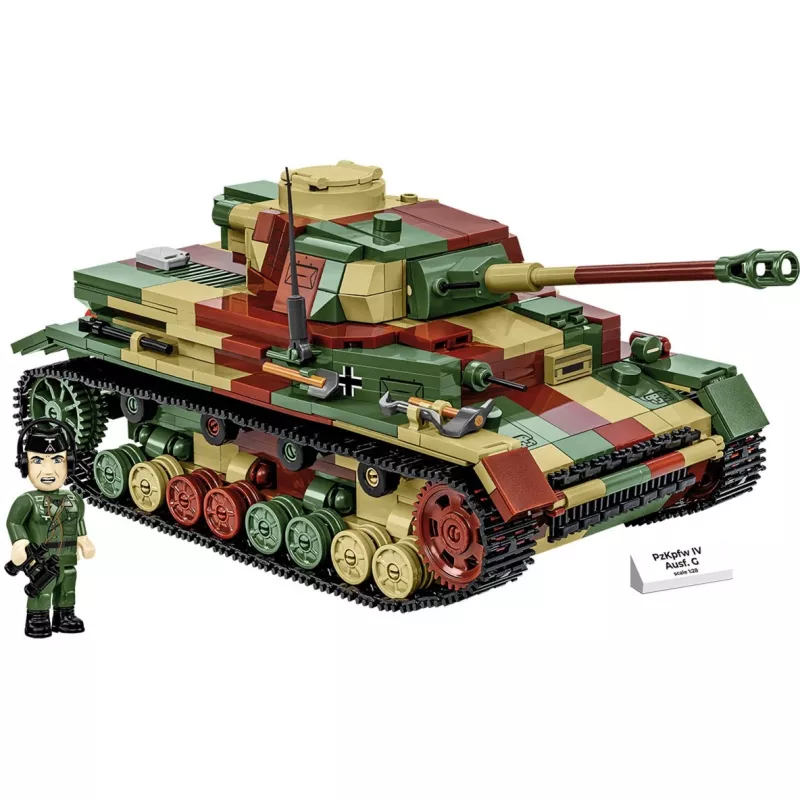 Blocks WWII PZKPFW IV AUSF.G 1107 blocchi