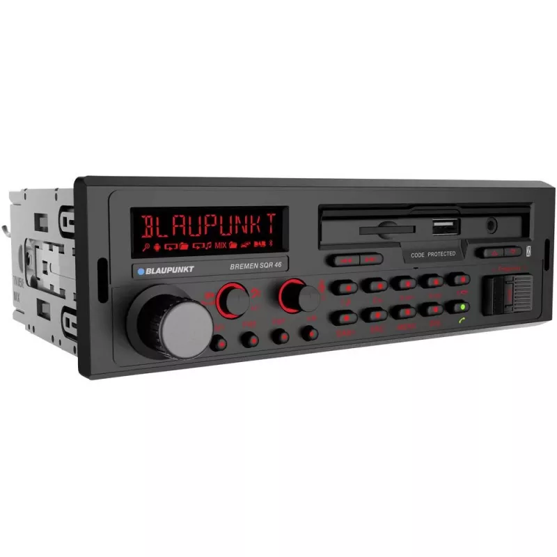 Blaupunkt Bremen SQR 46 DAB autoradio sintonizzatore DAB+, vivavoce Bluetooth®, design retrò (2001018000000)