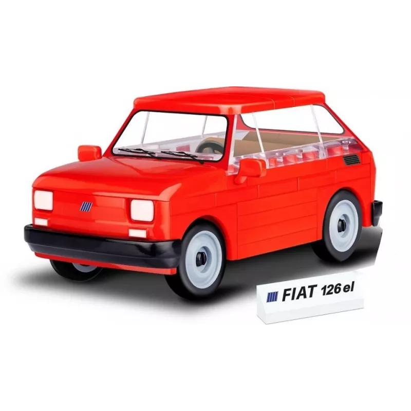 Set da costruzione Cobi Youngtimer Collection Fiat 126p el 24531 — 150 pezzi