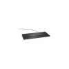 Tastiera full-size con filo Dell KB216 — layout QWERTY nordico, nero, USB