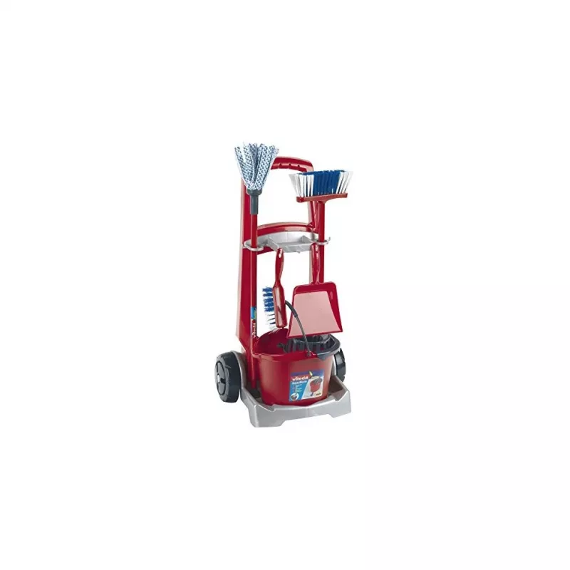 Theo Klein 6741 carrello per le pulizie Vileda