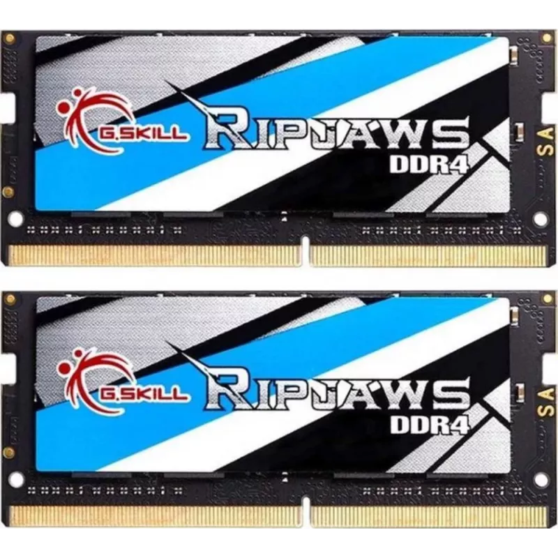 SO-DIMM 32 GB DDR4-2666 (2x 16 GB) Dual-Kit, memoria F4-2666C19D-32GRS, Ripjaws