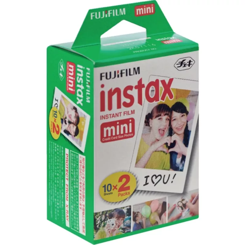 Fujifilm 16567828 pellicola. 2x10 fogli confezione da 2 per Fujifilm Instax Mini