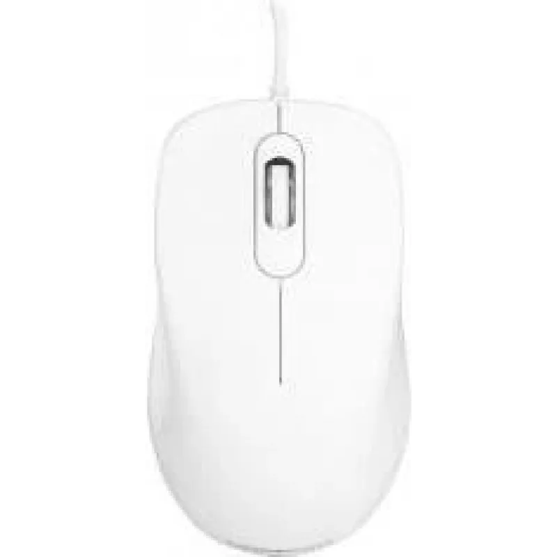 MODECOM M10 M-MC-0M10-200 mouse (ottico, 1000 DPI, colore bianco) (M-MC-0M10-200)