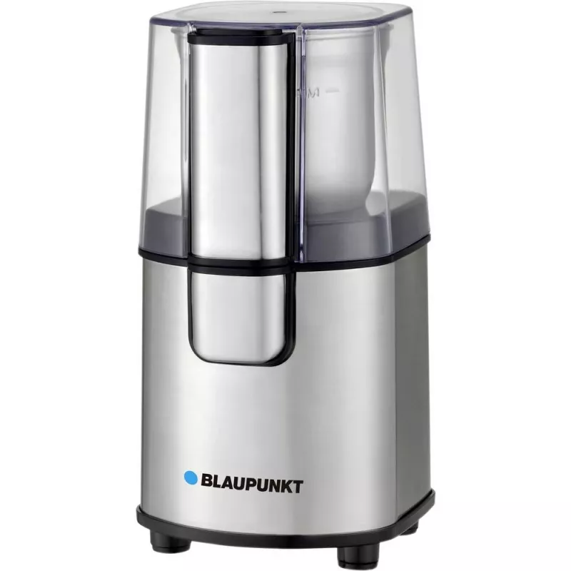 Macinacaffè BLAUPUNKT FCG701 — 200 W, capacità chicchi 85 g, lame in acciaio inox, argento