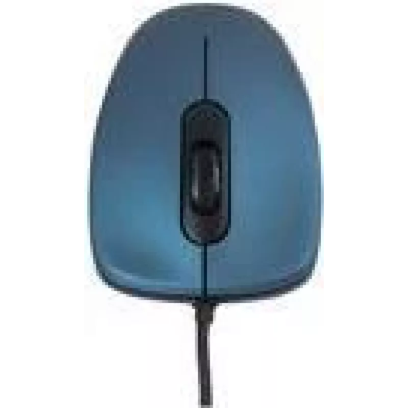 ModeCom MC-M10S - mouse - ottico - 3 tasti - con filo - USB - blu
