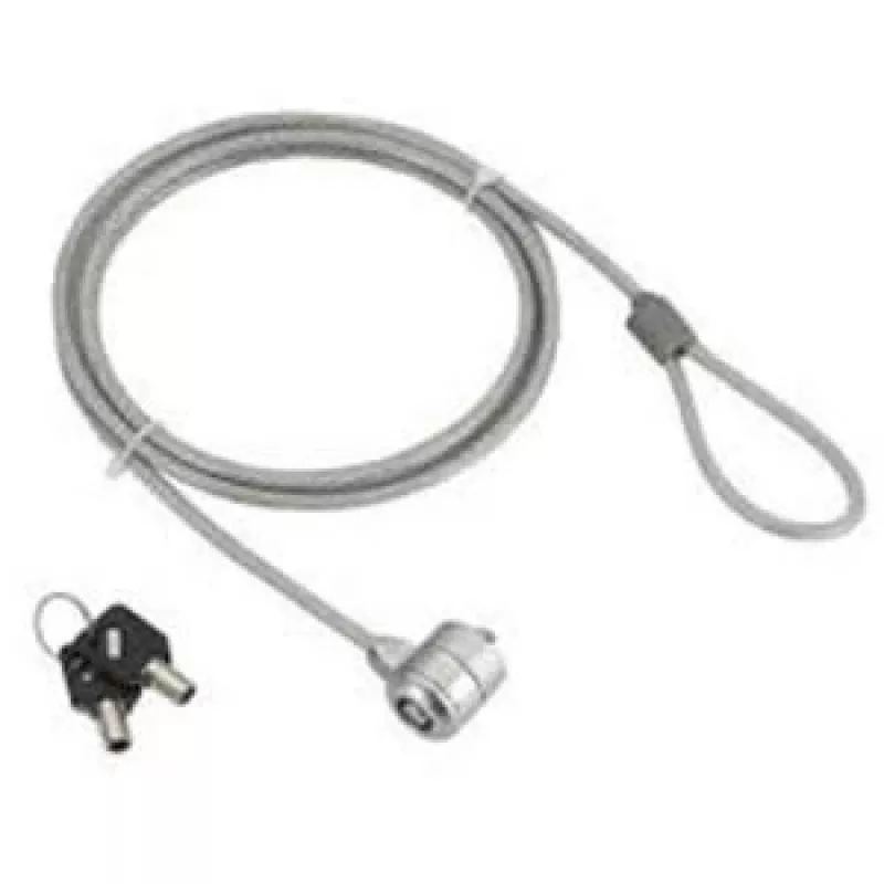 Lucchetto a cavo Gembird LK-K-01 per notebook (con chiave) 1,8 m