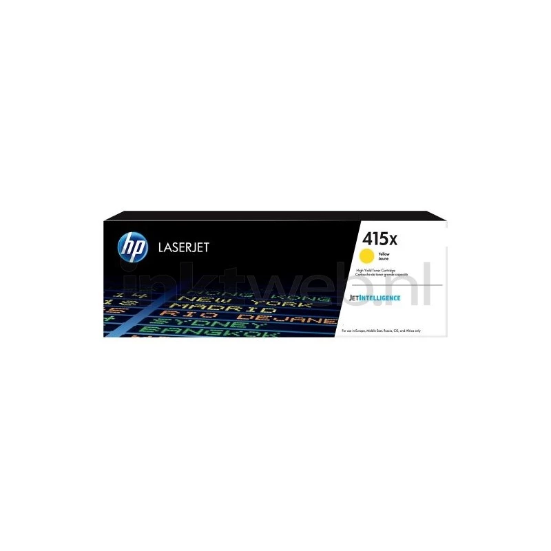 Cartuccia toner HP W2032XC/415X giallo Contract. 6K pagine ISO/IEC 1979