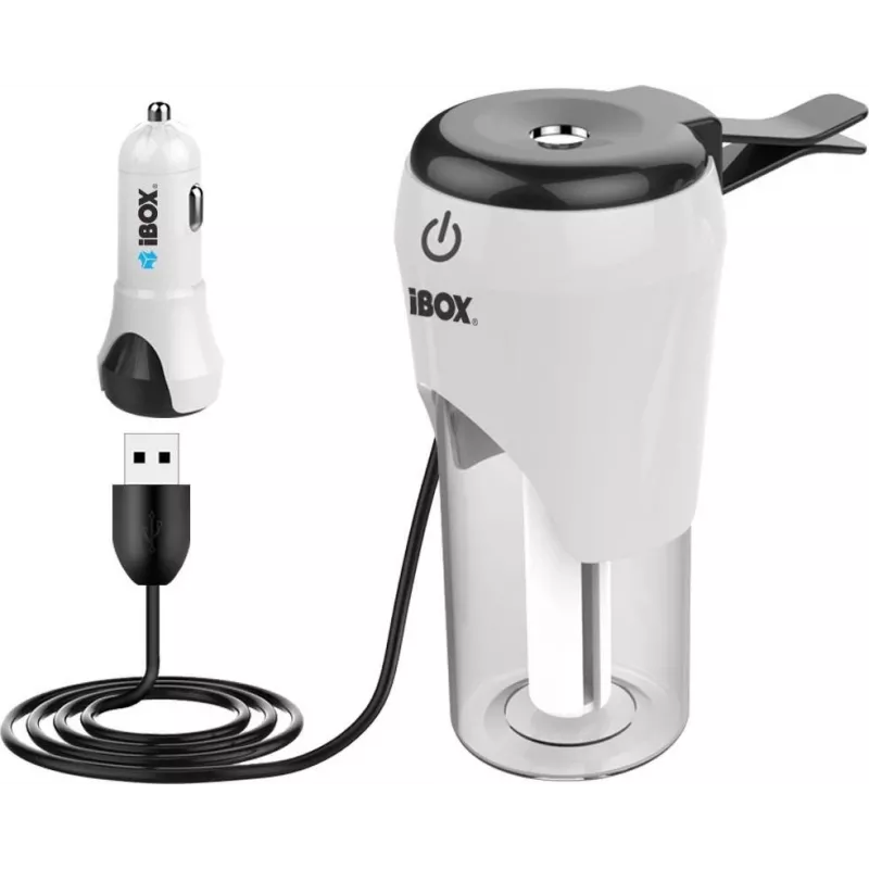 Caricabatterie USB da auto iBox ICCH-01 con umidificatore e diffusore di aromi