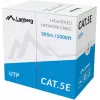 Cavo di rete LANBERG U/UTP Cat5e LCU5-10CC-0305-S, 305 m, conduttore CCA, 24 AWG, grigio